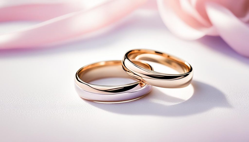 romantic wedding rings